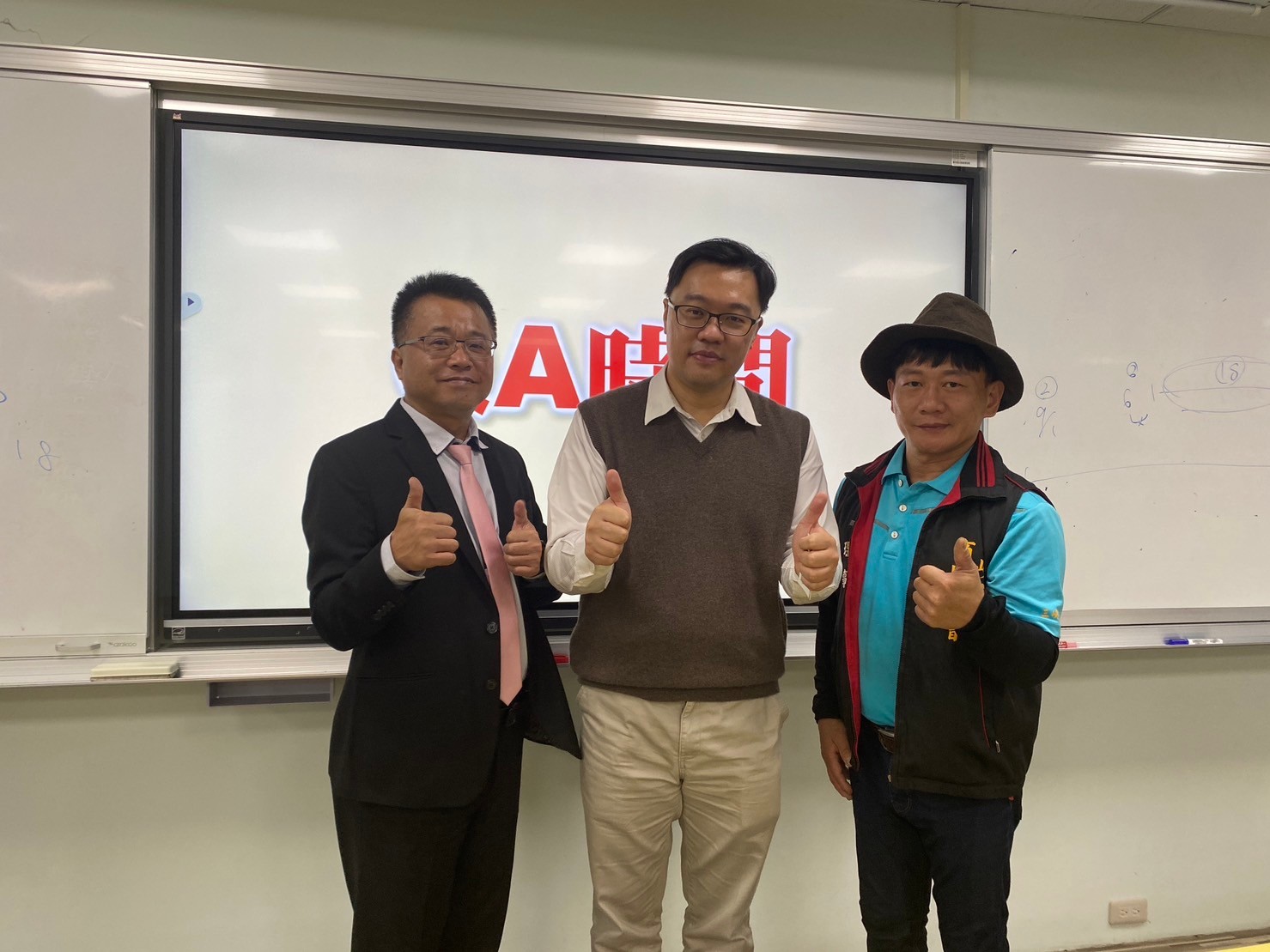 2023「明志科技大學經營管理系」，邀請「三峽民權老街商圈發展協會」理事長林豐斌到校進行 「商圈發展&商業經濟發展模式」演講與分享