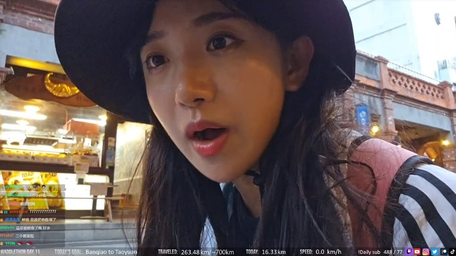 【特別感謝】韓國「知名網紅企鵝妹」蒞臨並直播報導三峽老街